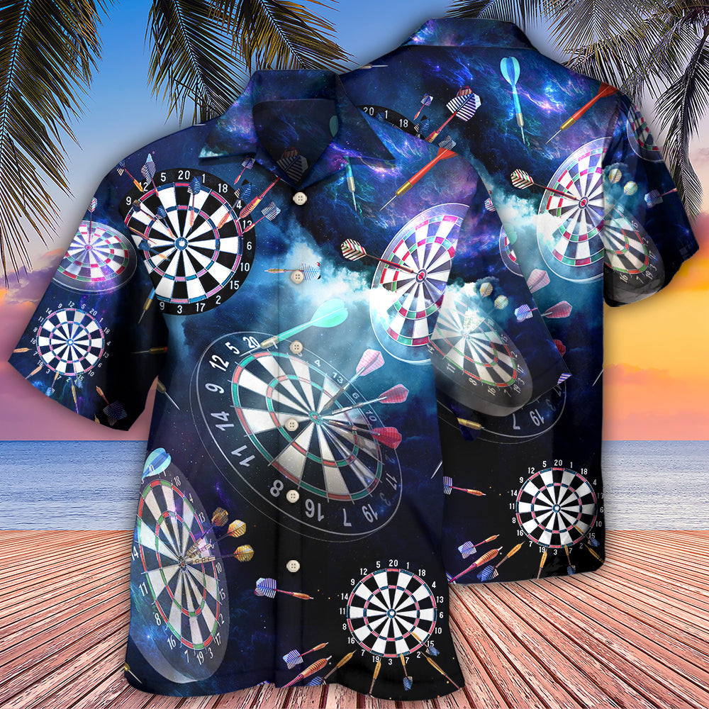 Darts Amazing Cool Into The Galaxy - Hawaiian Shirt