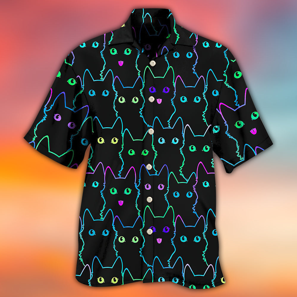 Cat Cute Little - Hawaiian Shirt