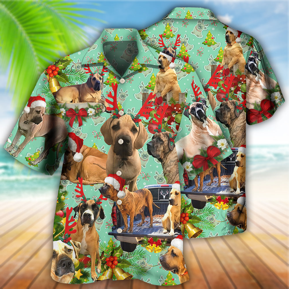 Dog Cute Dogs Merry Christmas - Hawaiian Shirt