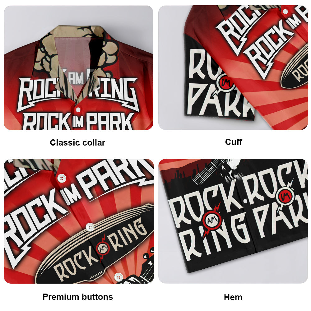 Rock Am Ring And Rock Im Park Red Vibe Music Lover Amazing Style - Hawaiian Shirt
