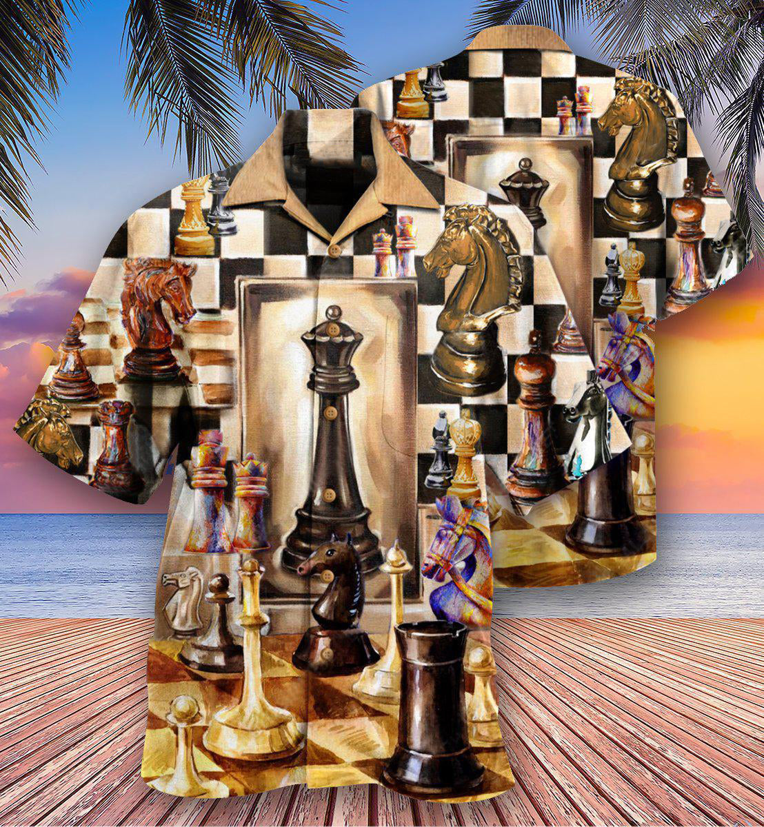 Chess Vintage We Are All Being Played Chess - Hawaiian Shirt